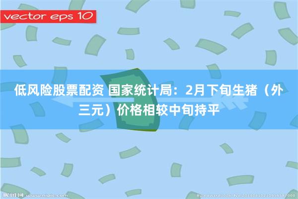 低风险股票配资 国家统计局：2月下旬生猪（外三元）价格相较中旬持平